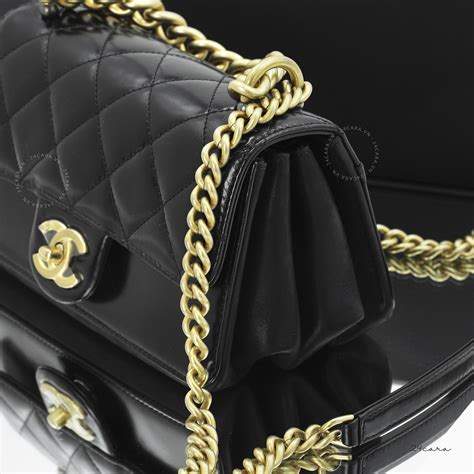 chanel flap bag white gold hardware|25cm chanel flap bag.